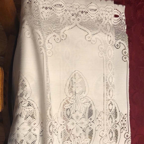 Lace valance curtain-2 - Picture 9 of 12